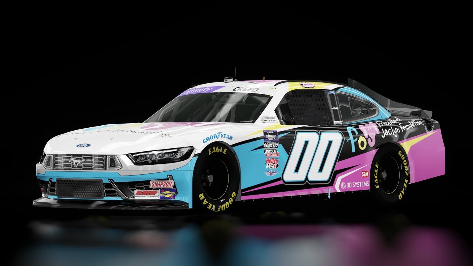 Ford Mustang NASCAR Xfinity 2025