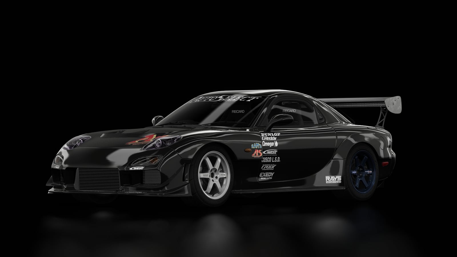 Mazda RX-7 FD3S BLACK EAGLE