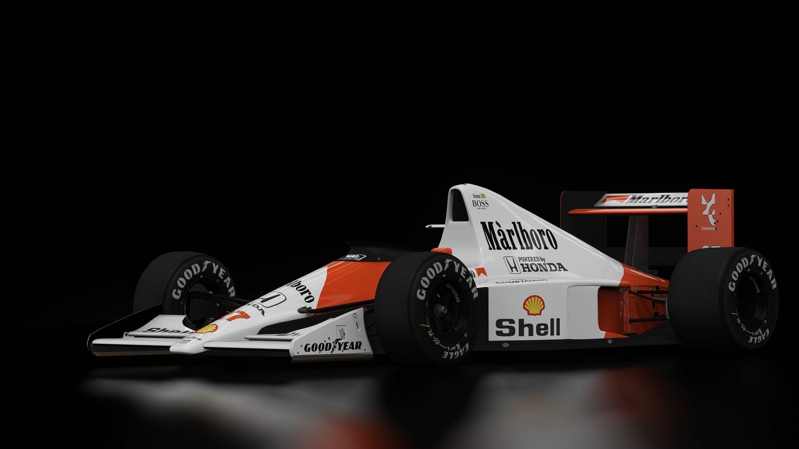 McLaren MP4/5B - Late Season