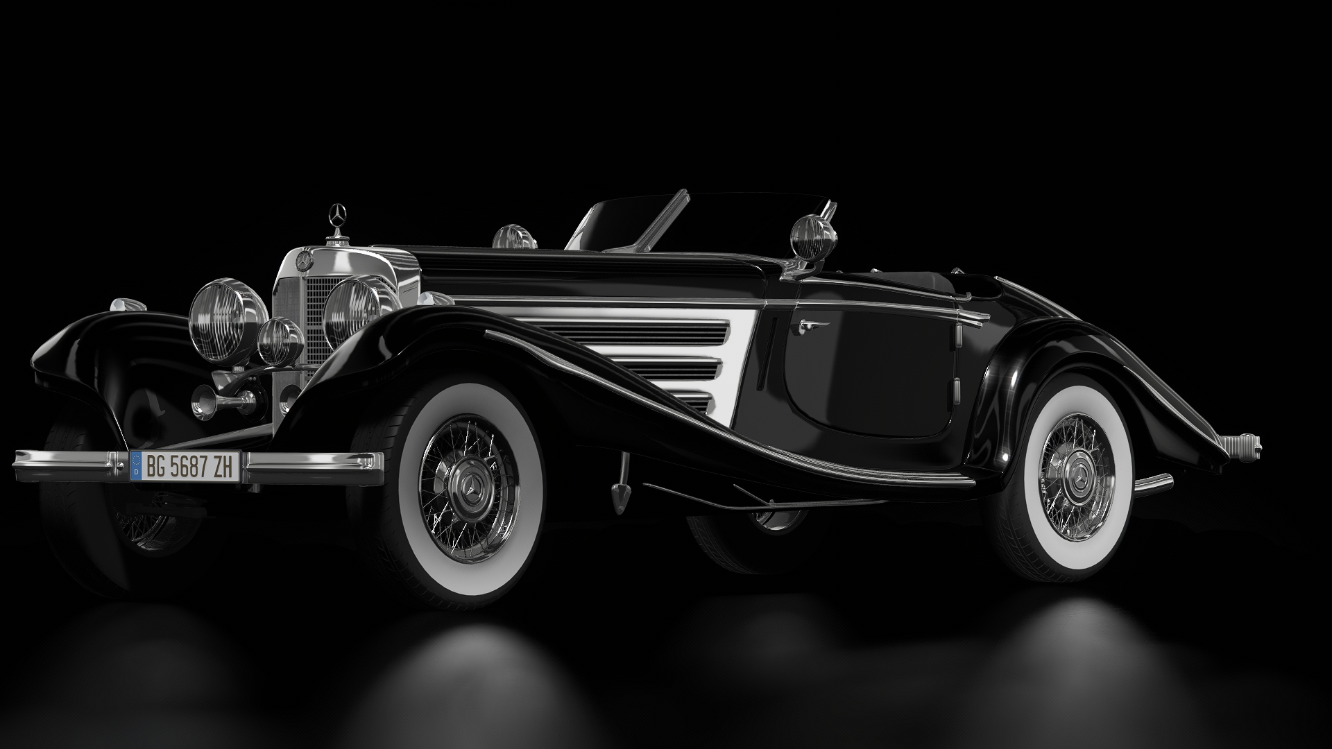 Mercedes-Benz 500K Roadster Cabriolet