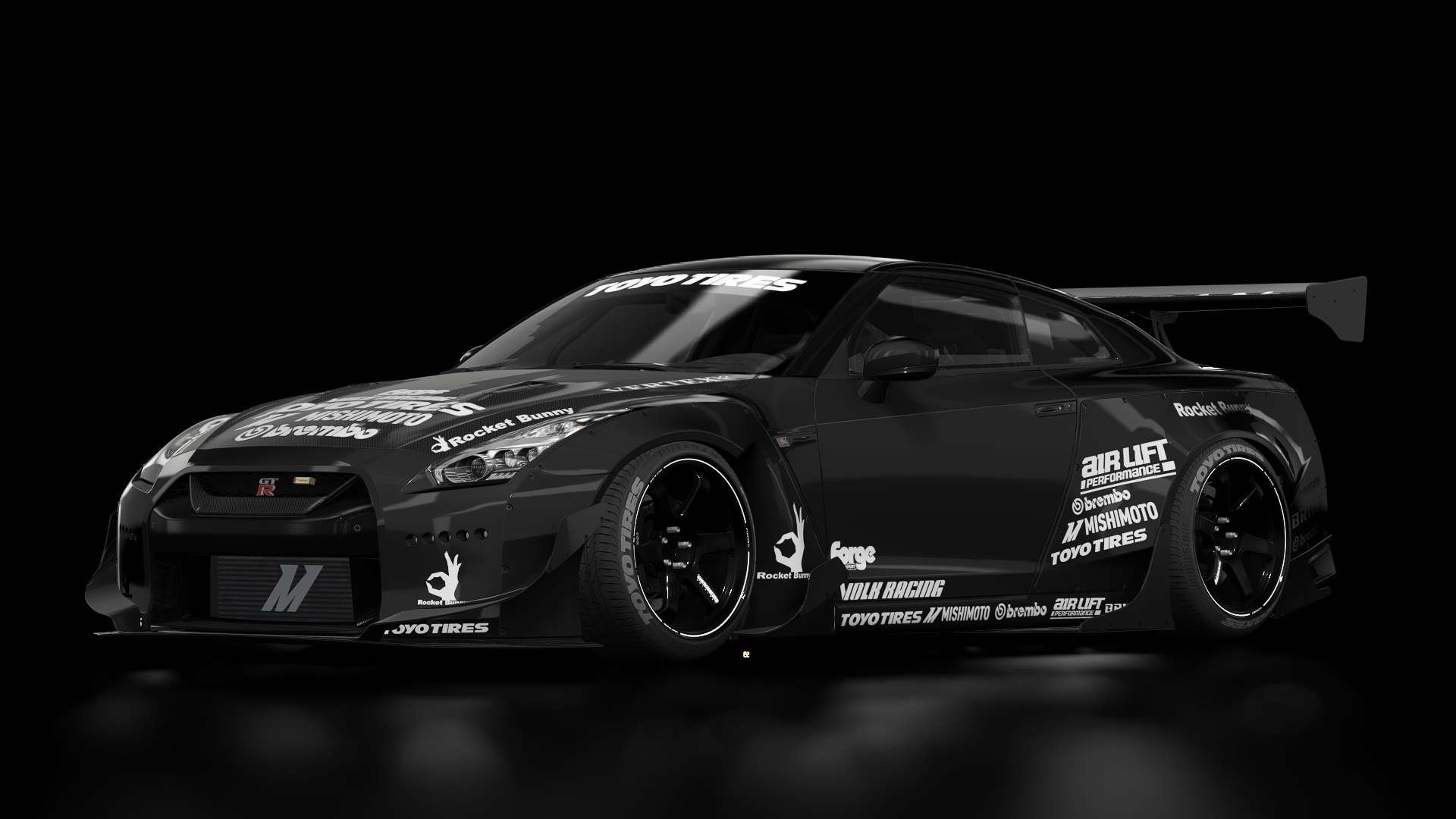 Nissan GT-R35 Rocket bunny By HitachiMedia & BucketRain