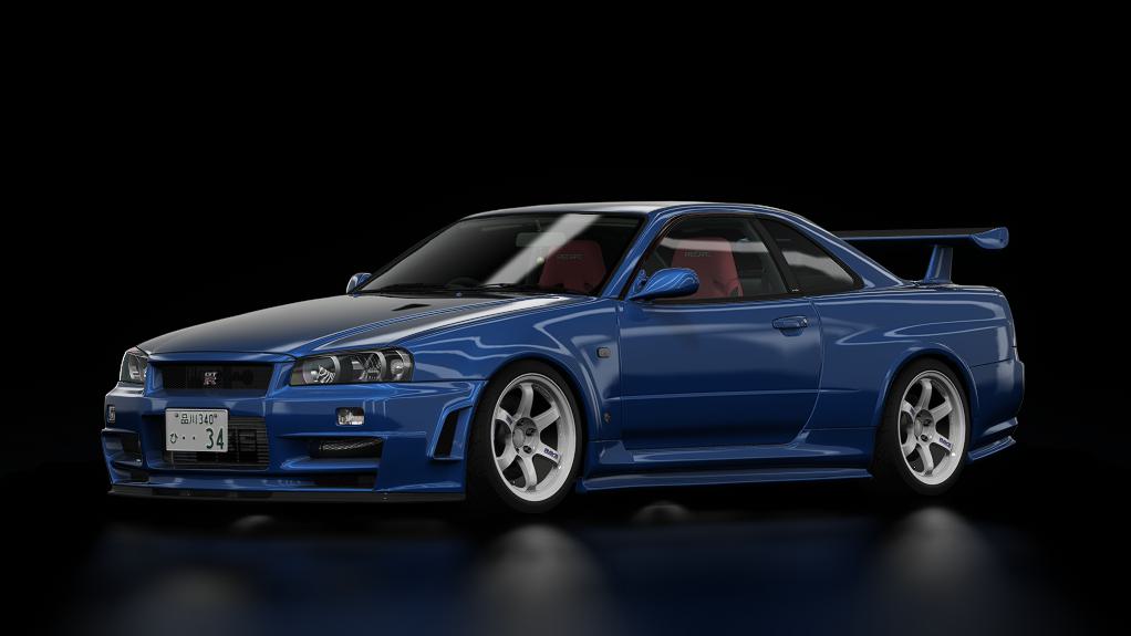 Nissan Skyline GT-R R34 V-Spec BANKSY