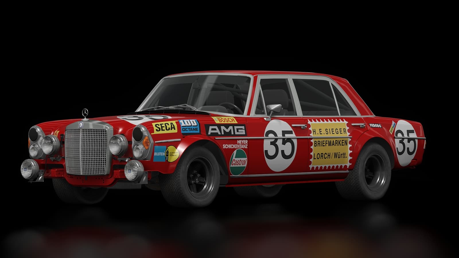 Mercedes-Benz AMG 300 SEL 6.8 'Rote Sau' (BM)