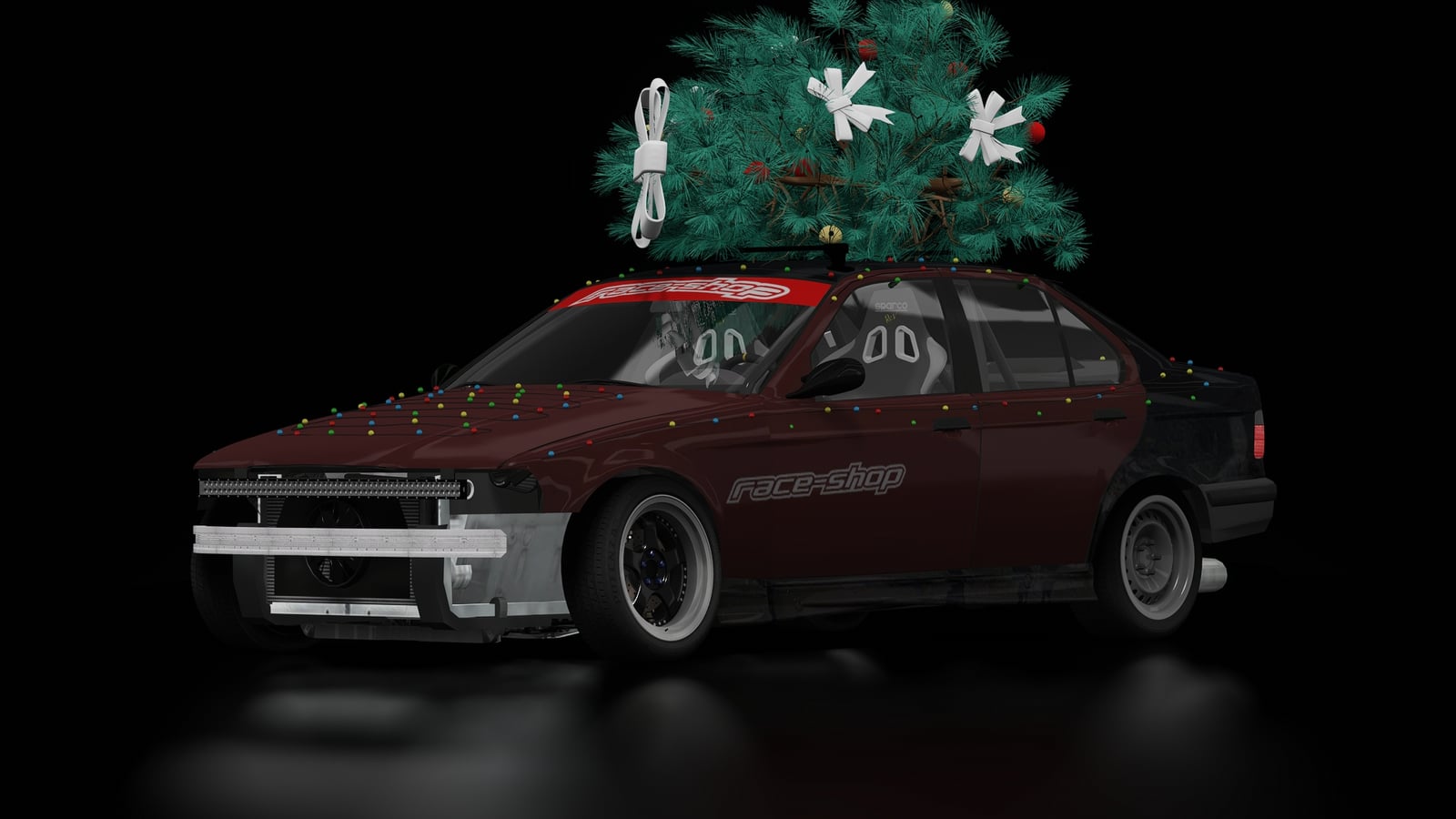BMW E36 325i Kevin Piskolty - Practice car - Christmas Edition
