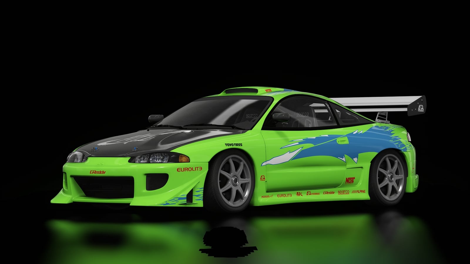 Mitsubishi Eclipse 1995 The Fast and the Furious