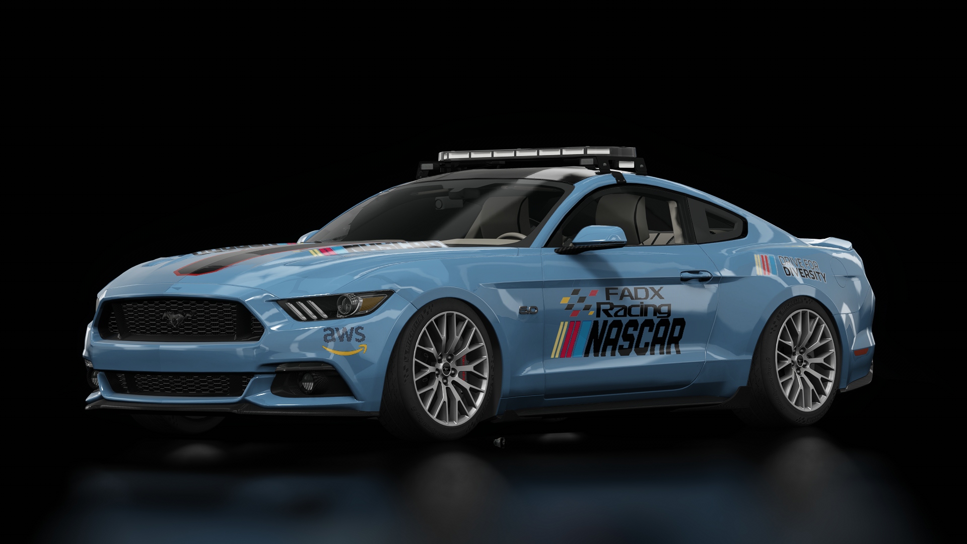 Ford Mustang VRL Safety Car v2