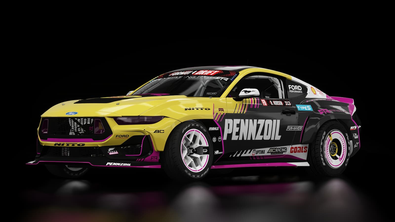 Ford Mustang RTR S650 Formula Drift - Ben Hobson 2025