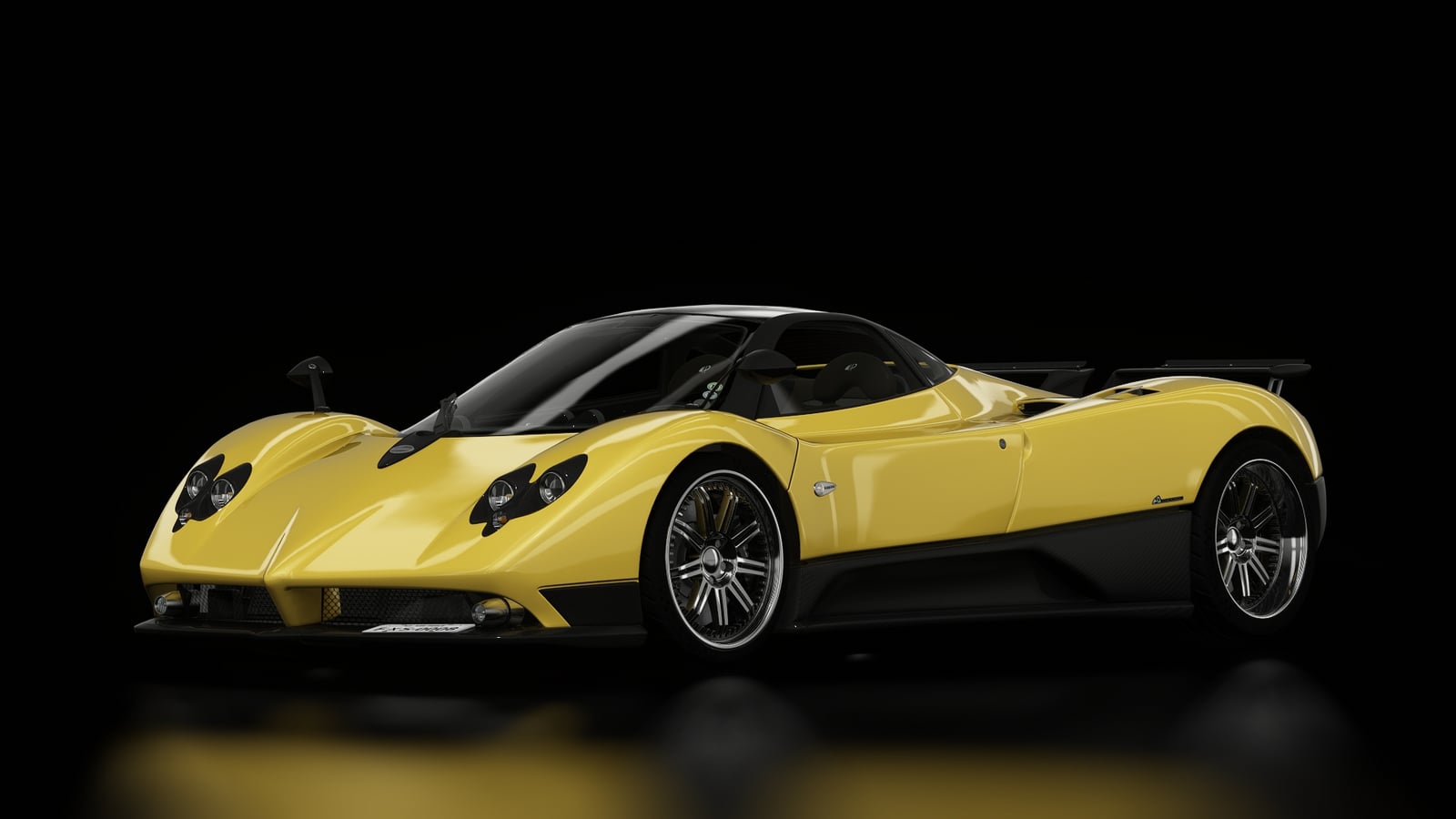 Pagani Zonda F Clubsport - Split Wing