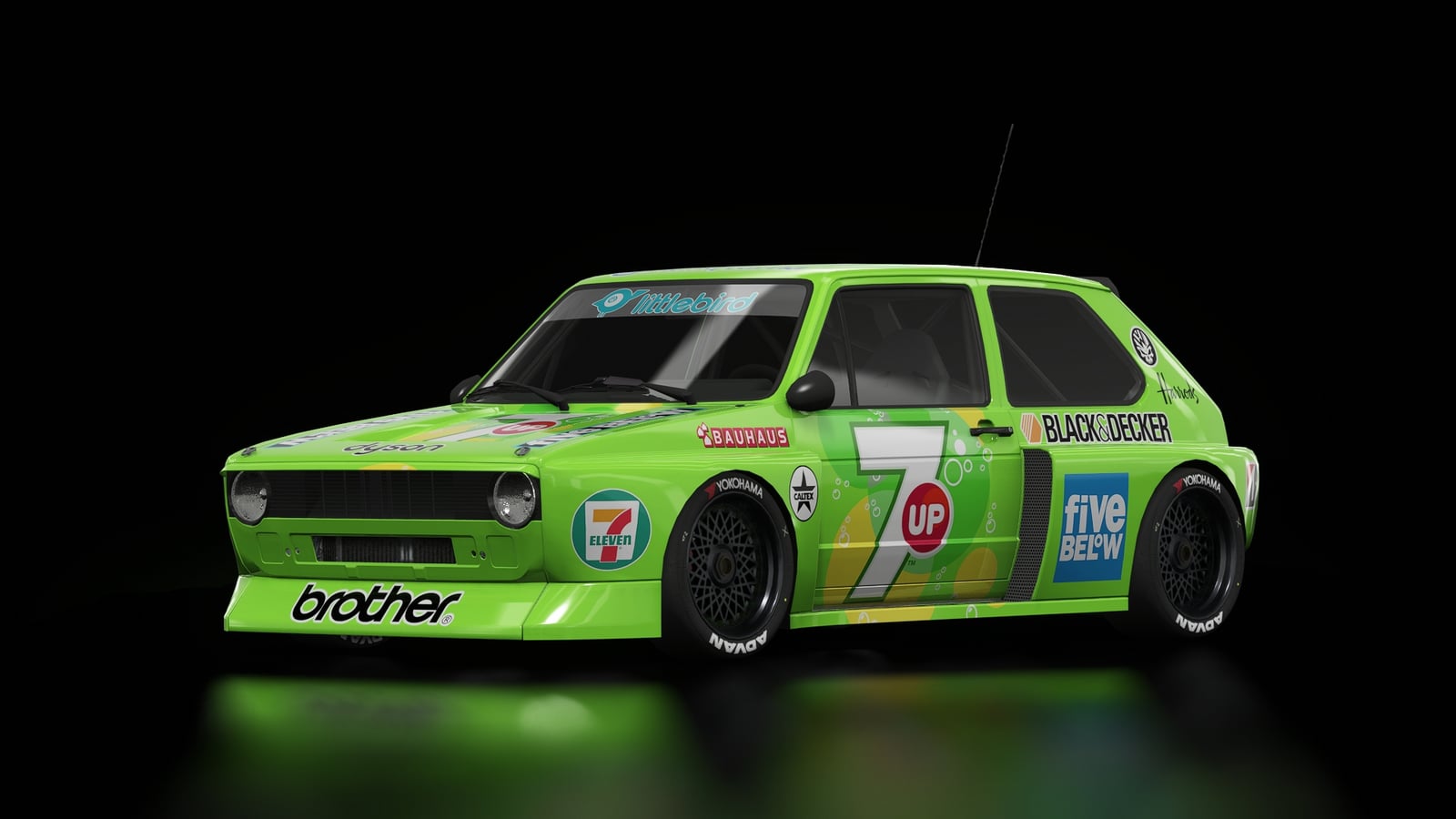 Volkswagen Golf Mk1 'Littlebird' RWD V6