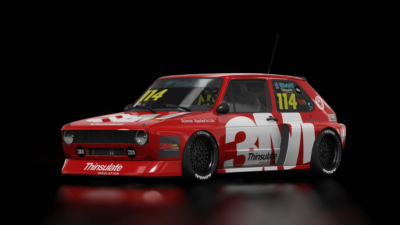 Volkswagen Golf Mk1 'Littlebird EVO' VR6 RWD