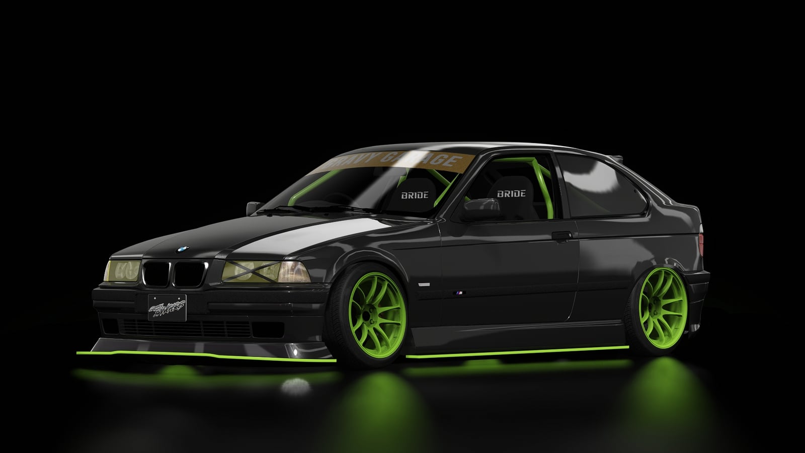 BMW E36 Compact GravyGarage Street
