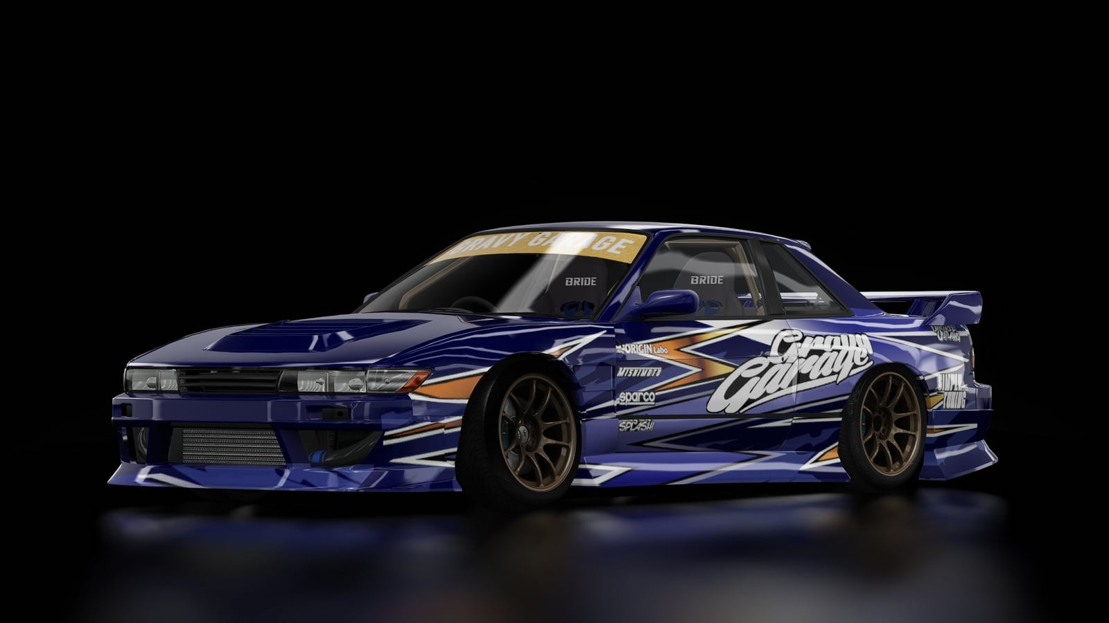 Nissan Silvia S13 GravyGarage Street Brent