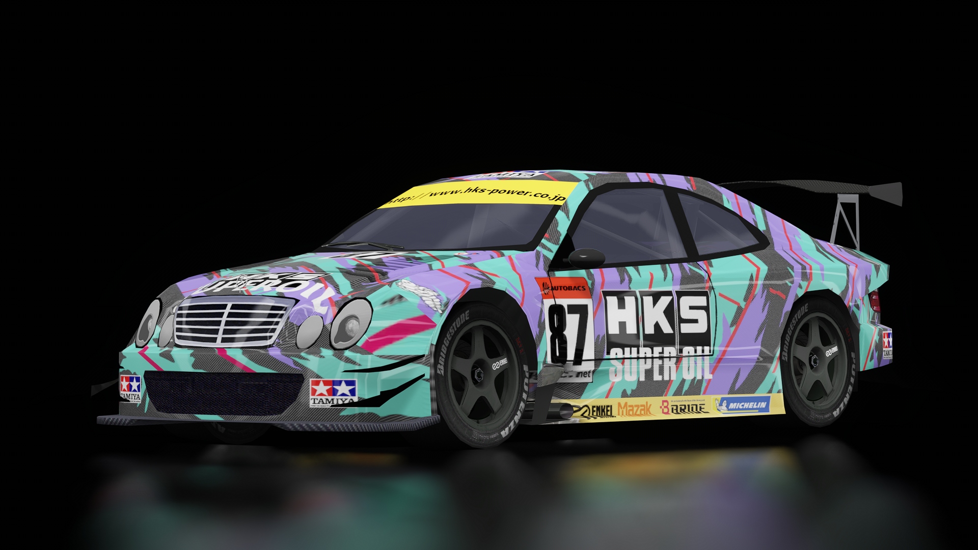 Mercedes-Benz CLK-GTR HKS JGTC GT500 2002
