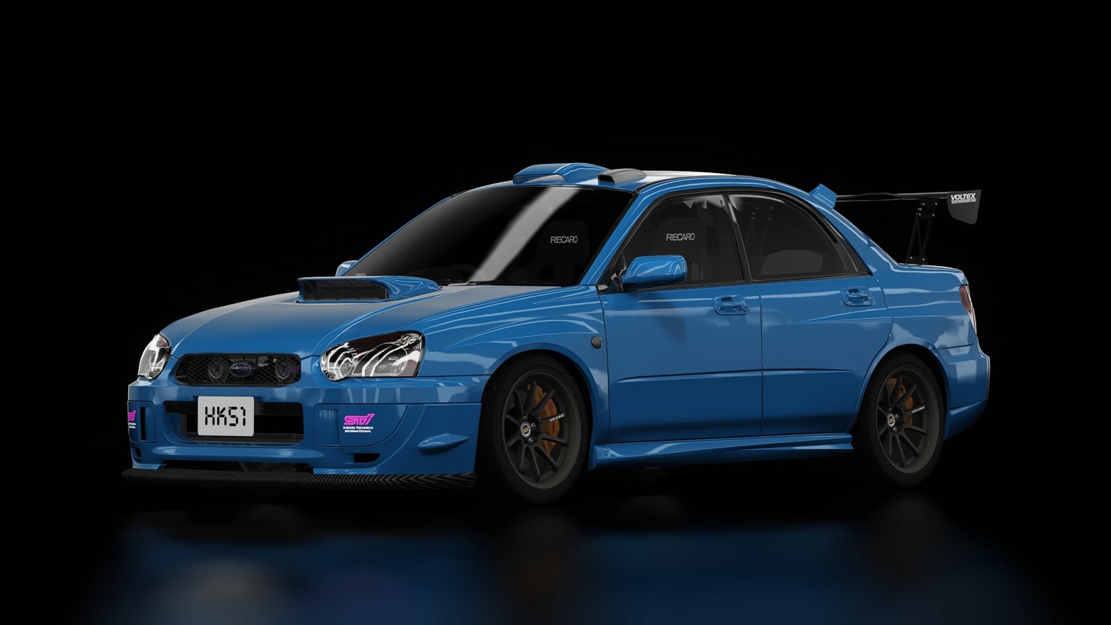 Subaru Impreza WRX STi GDB 2004