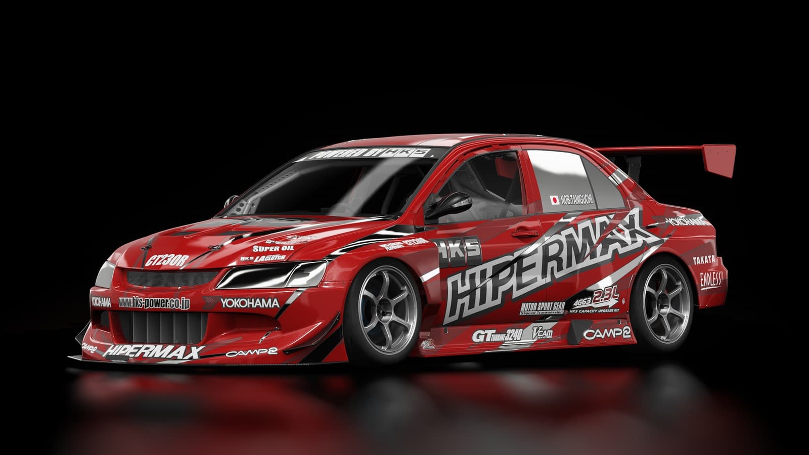 Mitsubishi Lancer EVO HKS CT230R 2008