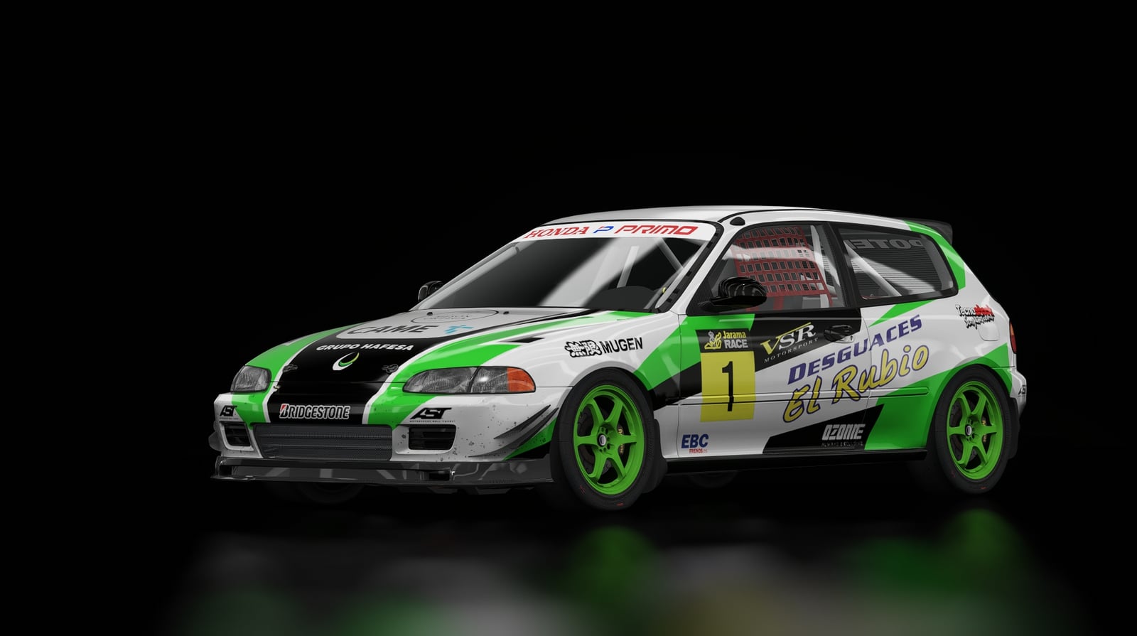 Honda Civic Eg Campeonato RACE de Turismos [CRT]