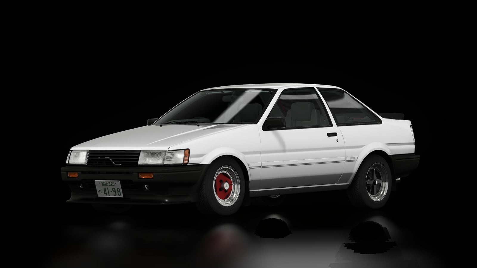 Toyota AE86 Coupe Tuned