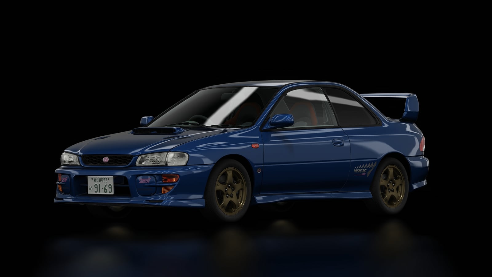 Subaru Impreza Coupe WRX Type R STi Version VI