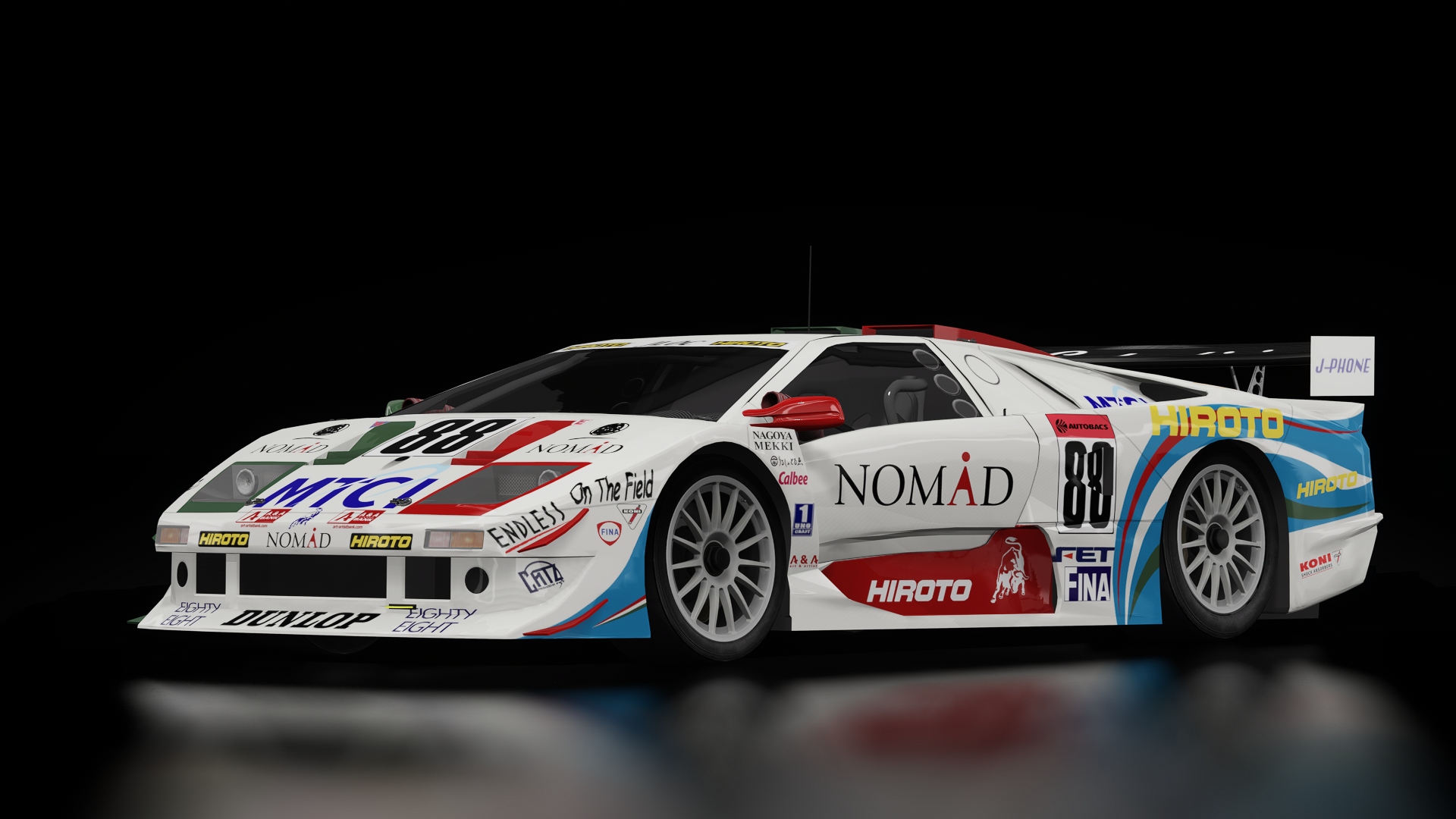Lamborghini Diablo GT1 JLOC JGTC GT500 2000