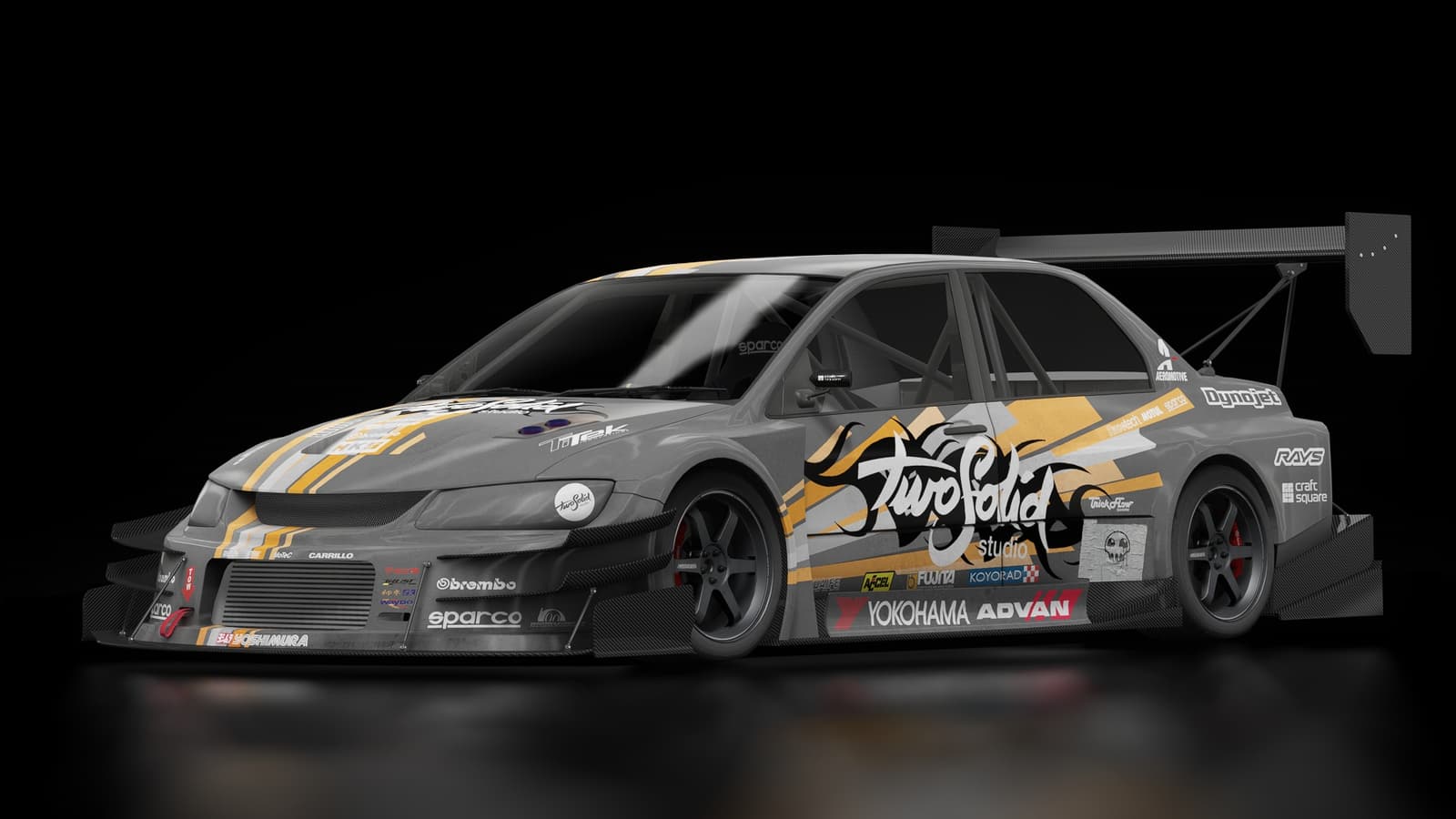 Mitsubishi Lancer EVO VIII Time Attack