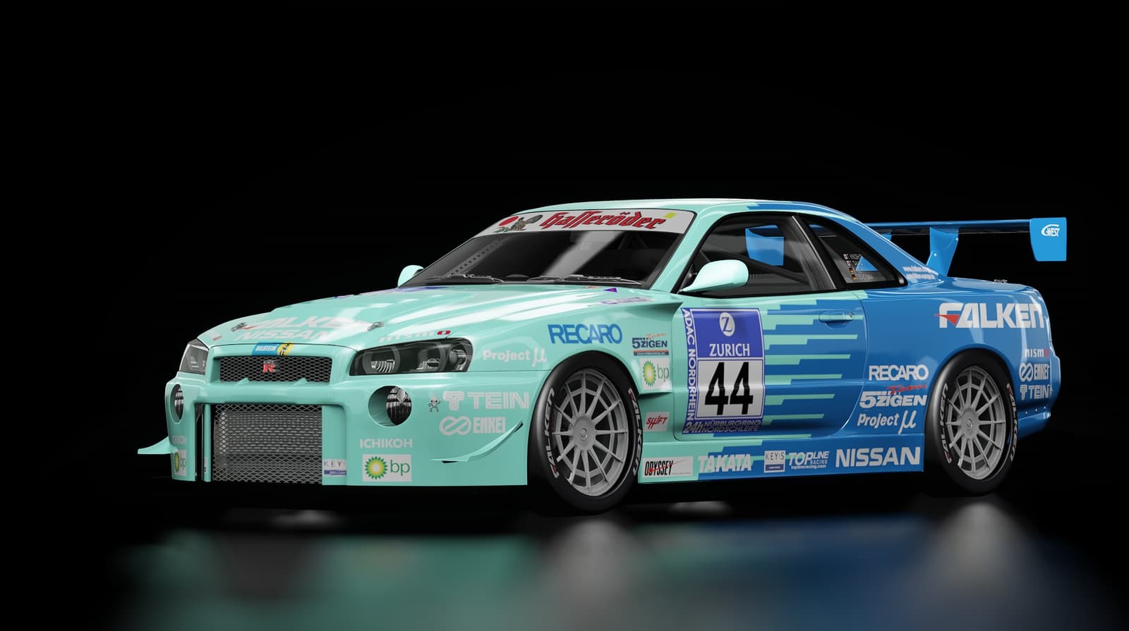 Nissan Skyline GTR R34 Falken 2004
