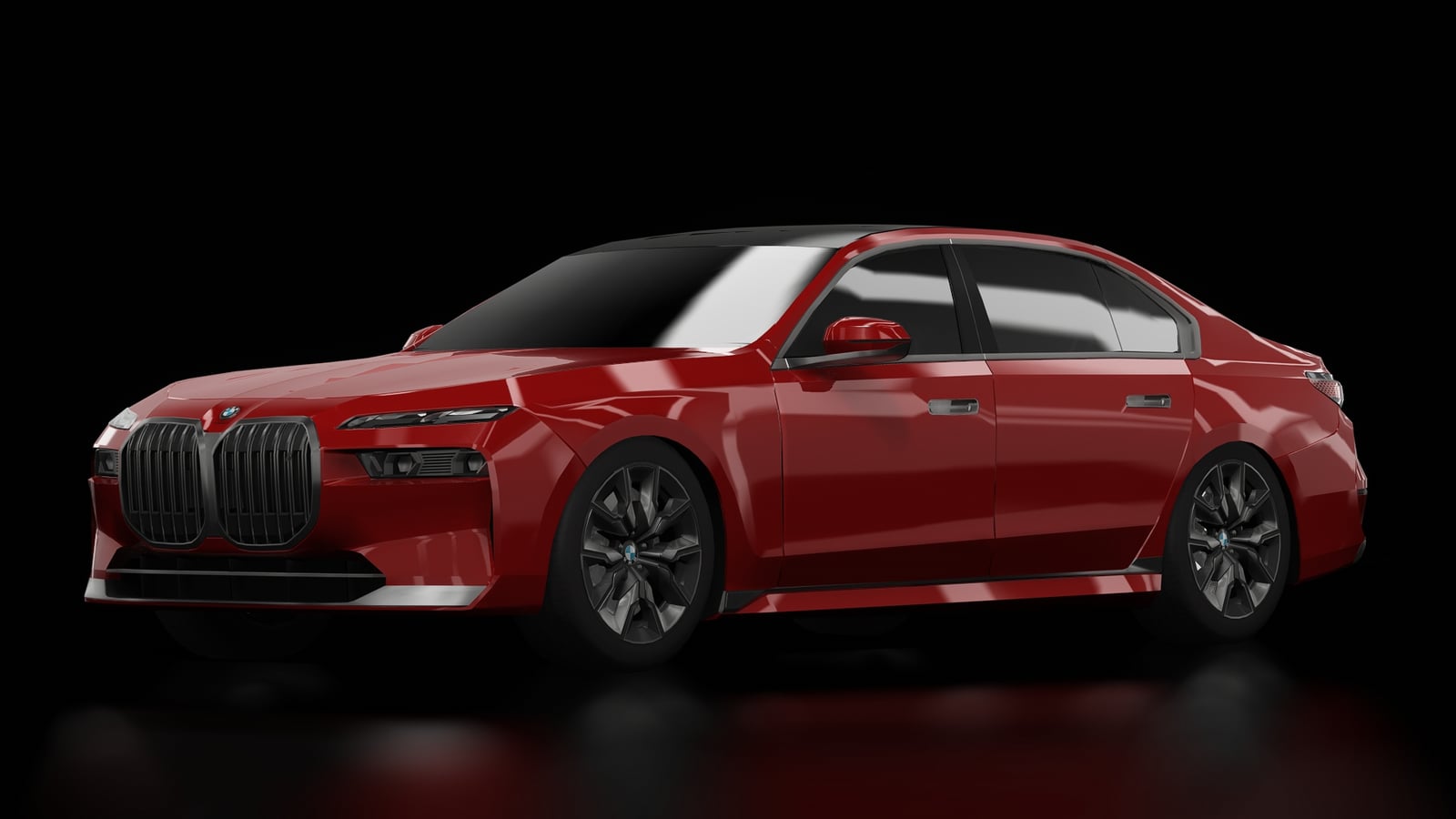 τraffic BMW i7