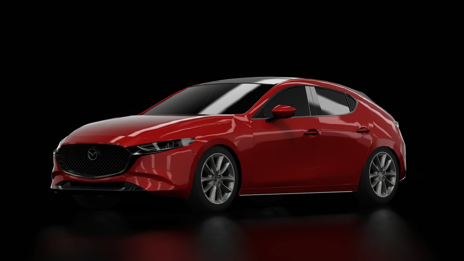 τraffic Mazda 3