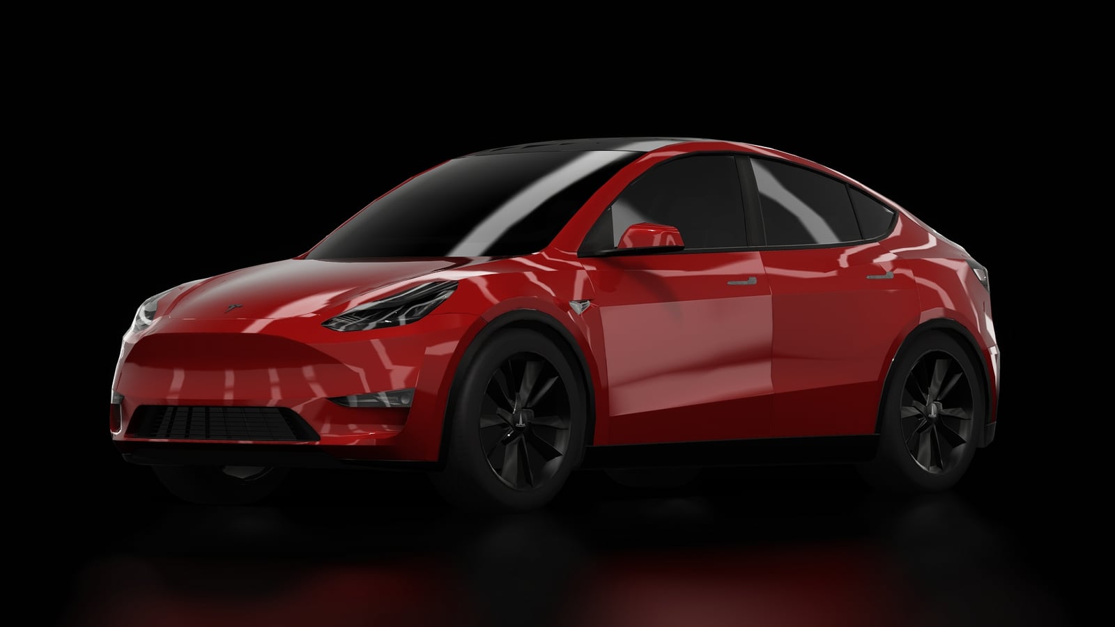 τraffic Tesla Model Y