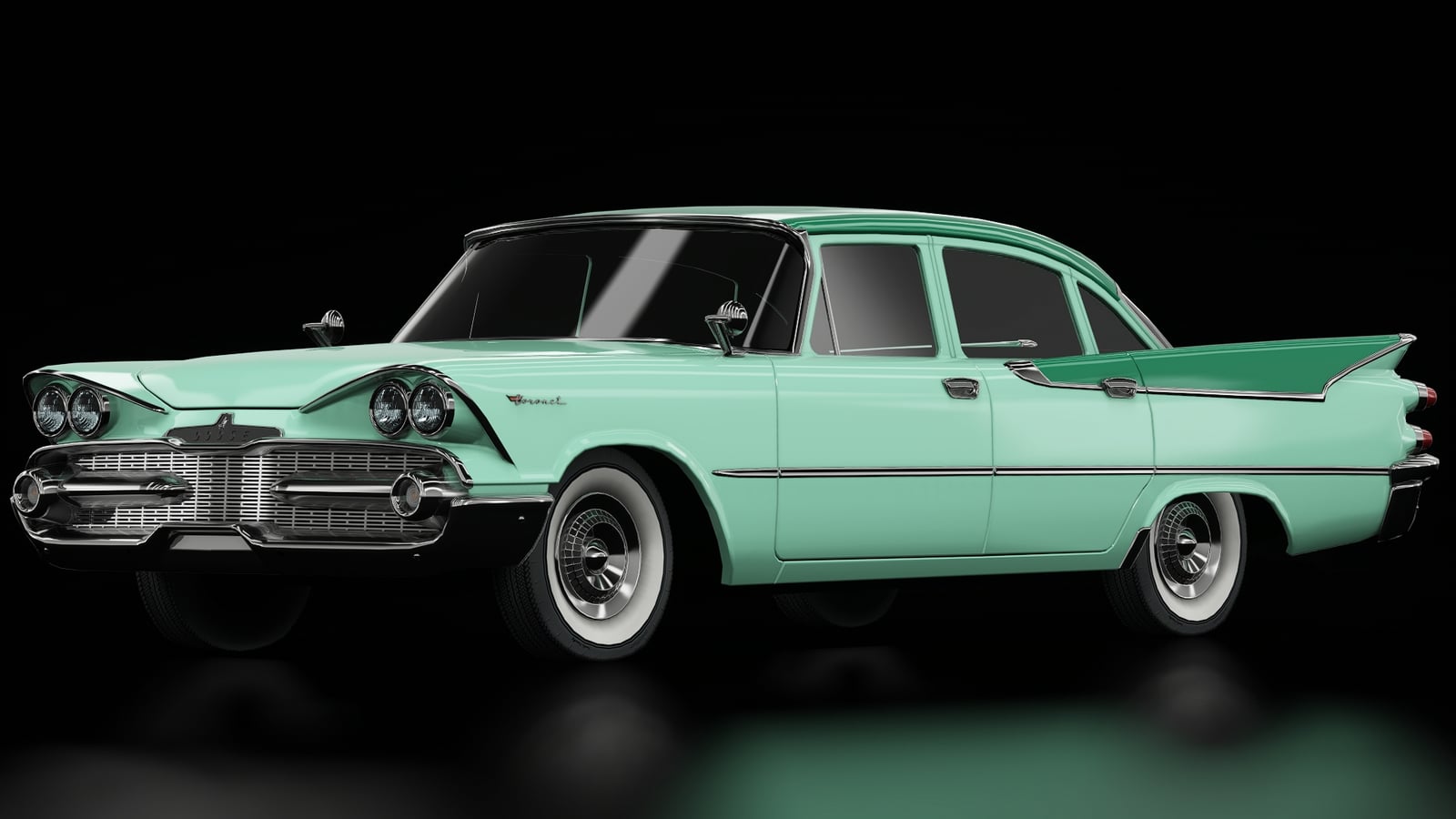 τraffic Dodge Coronet Sedan
