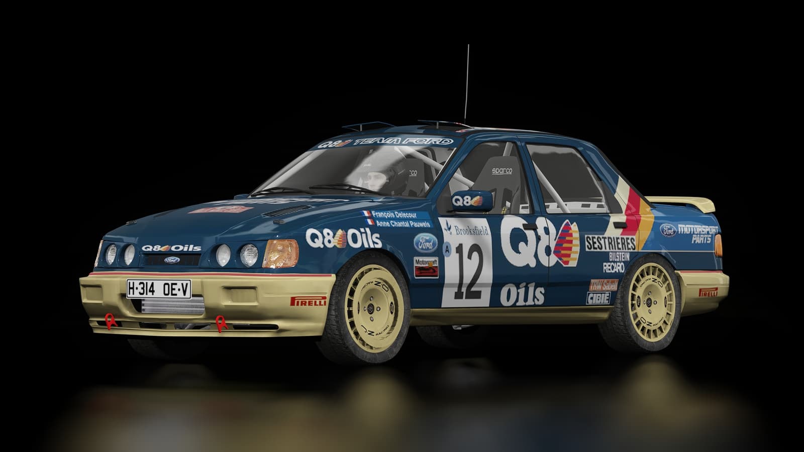 Ford Sierra Cosworth 4x4 Gr A8 TARMAC