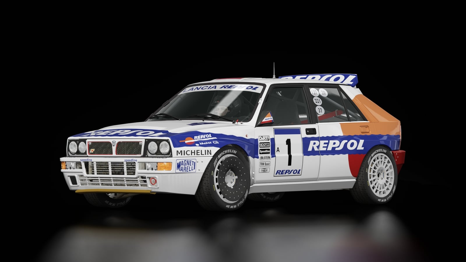 Lancia Delta HF Inegrale EVOII Gr A8 TARMAC
