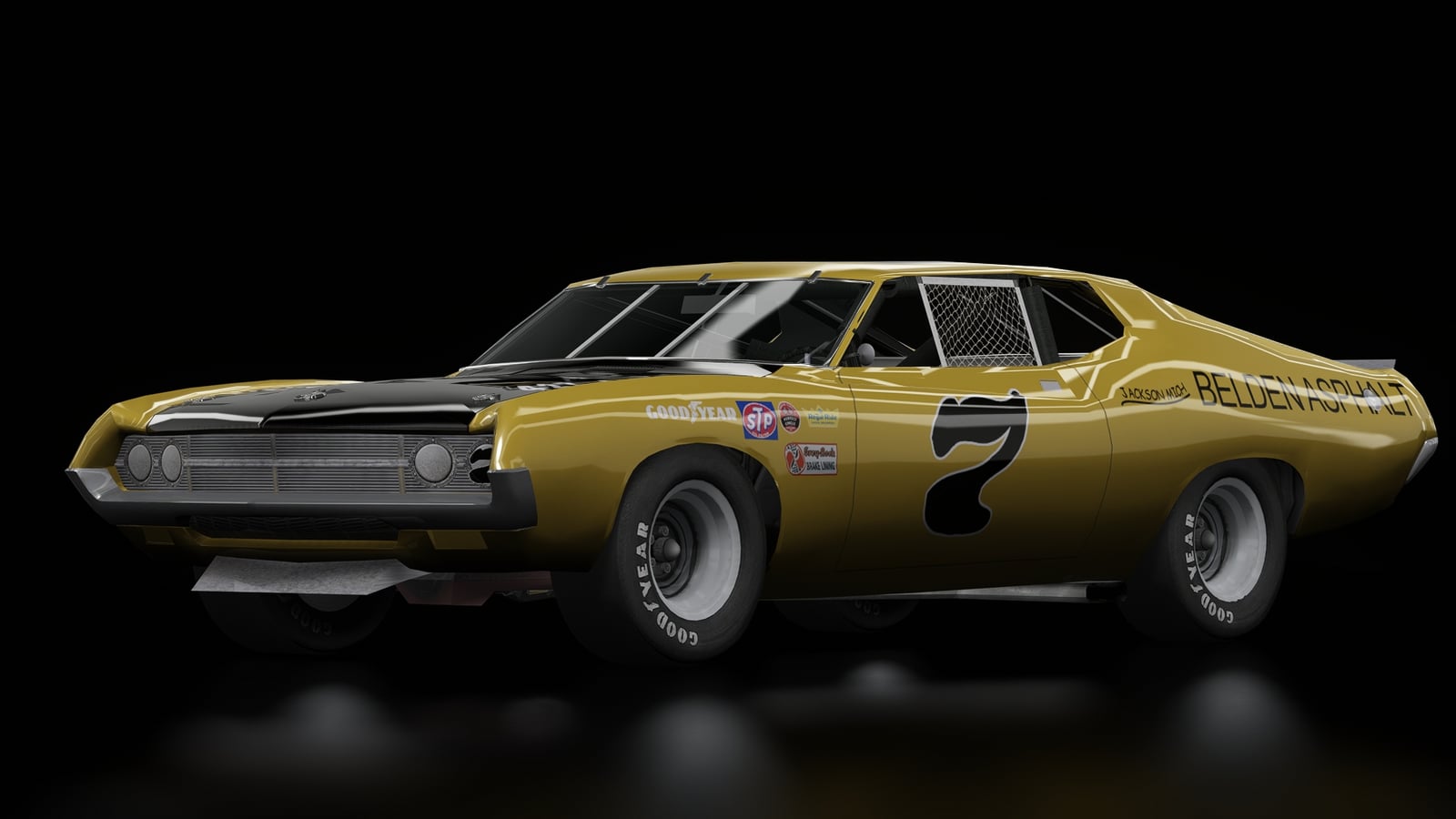 Ford Torino NASCAR 1971 (SCN) #1