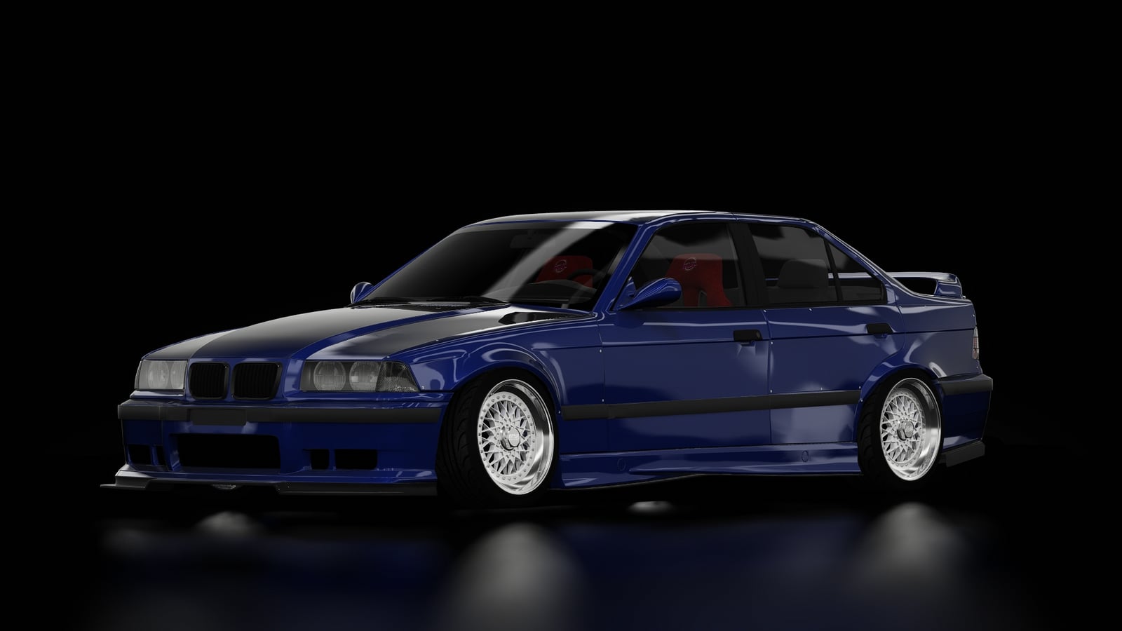 BMW E36 Blue Thunder