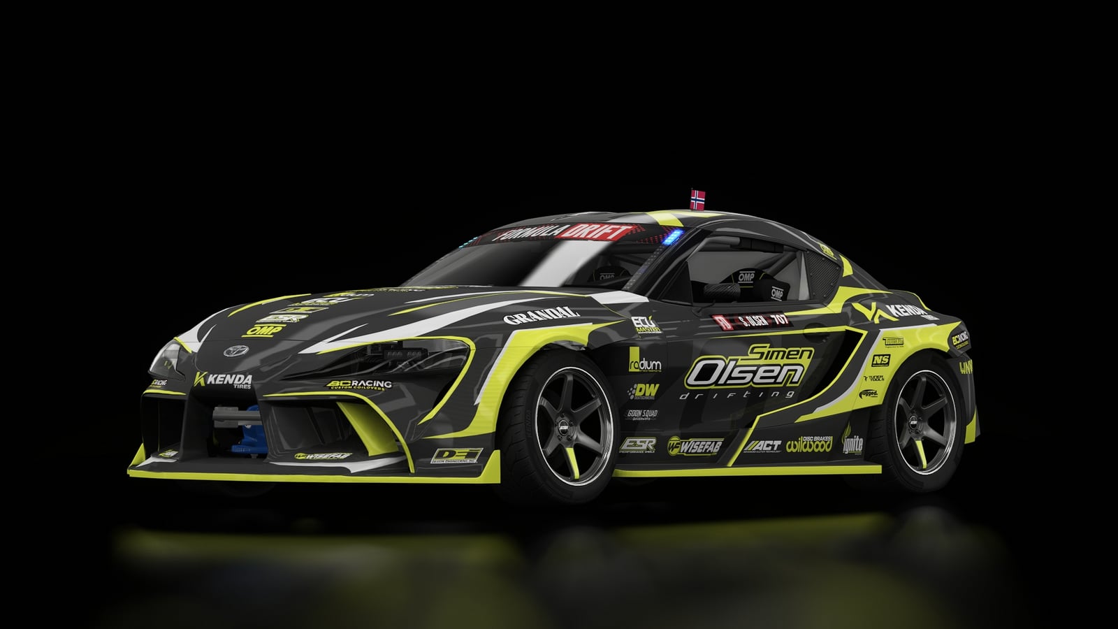 Toyota Supra A90 HGK  Formula Drift - Simen Olsen 2025