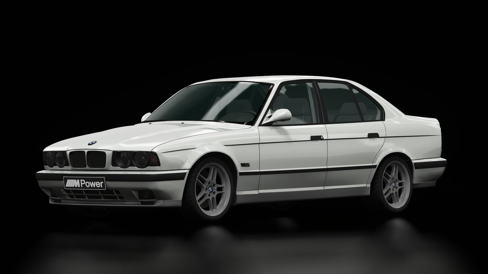 BMW M5 (E34 Facelift) Black - Alpha N
