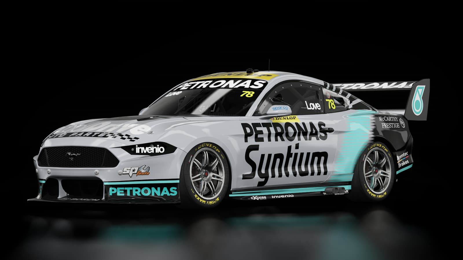 Ford Mustang S550 V8 Dunlop Super2 2019