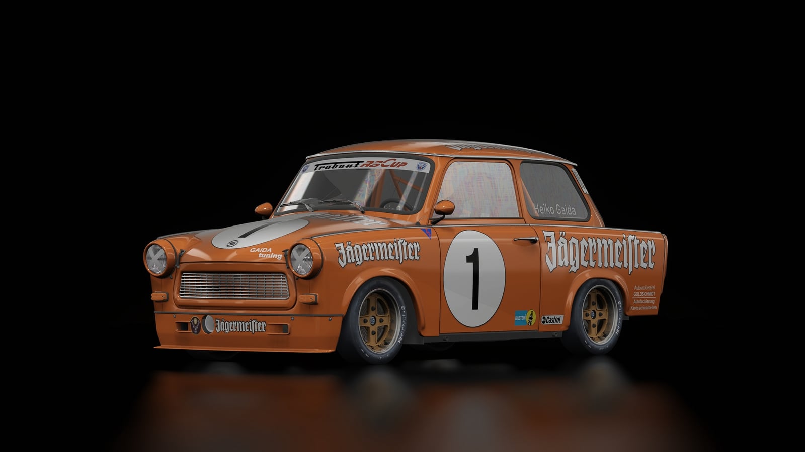 Trabant P 601 RS Reverse Racing