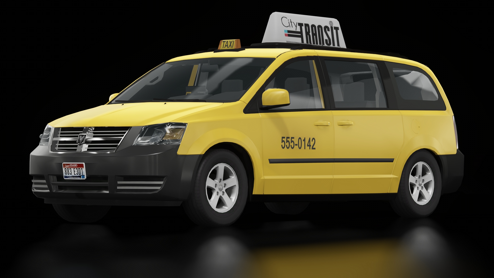 τraffic usa - Dodge Grand Caravan Taxi