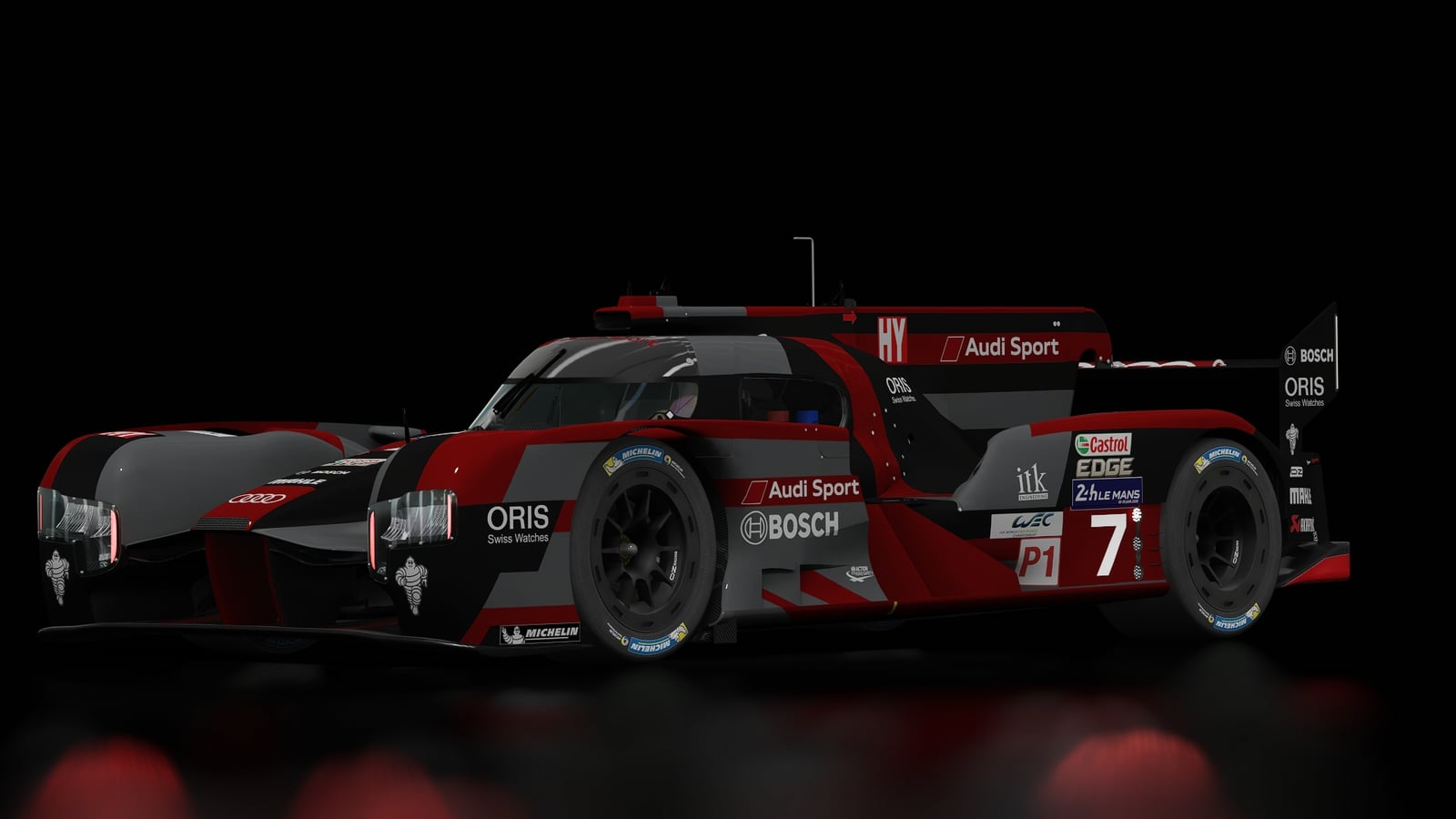 Audi R18 e-Tron Quattro LM RP6 LMP1 2016