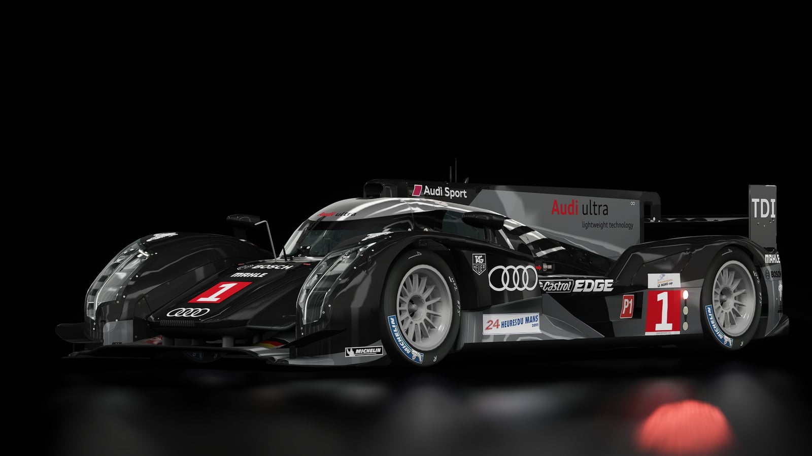 Audi R18 TDI Ultra RP1 LMP1 2011