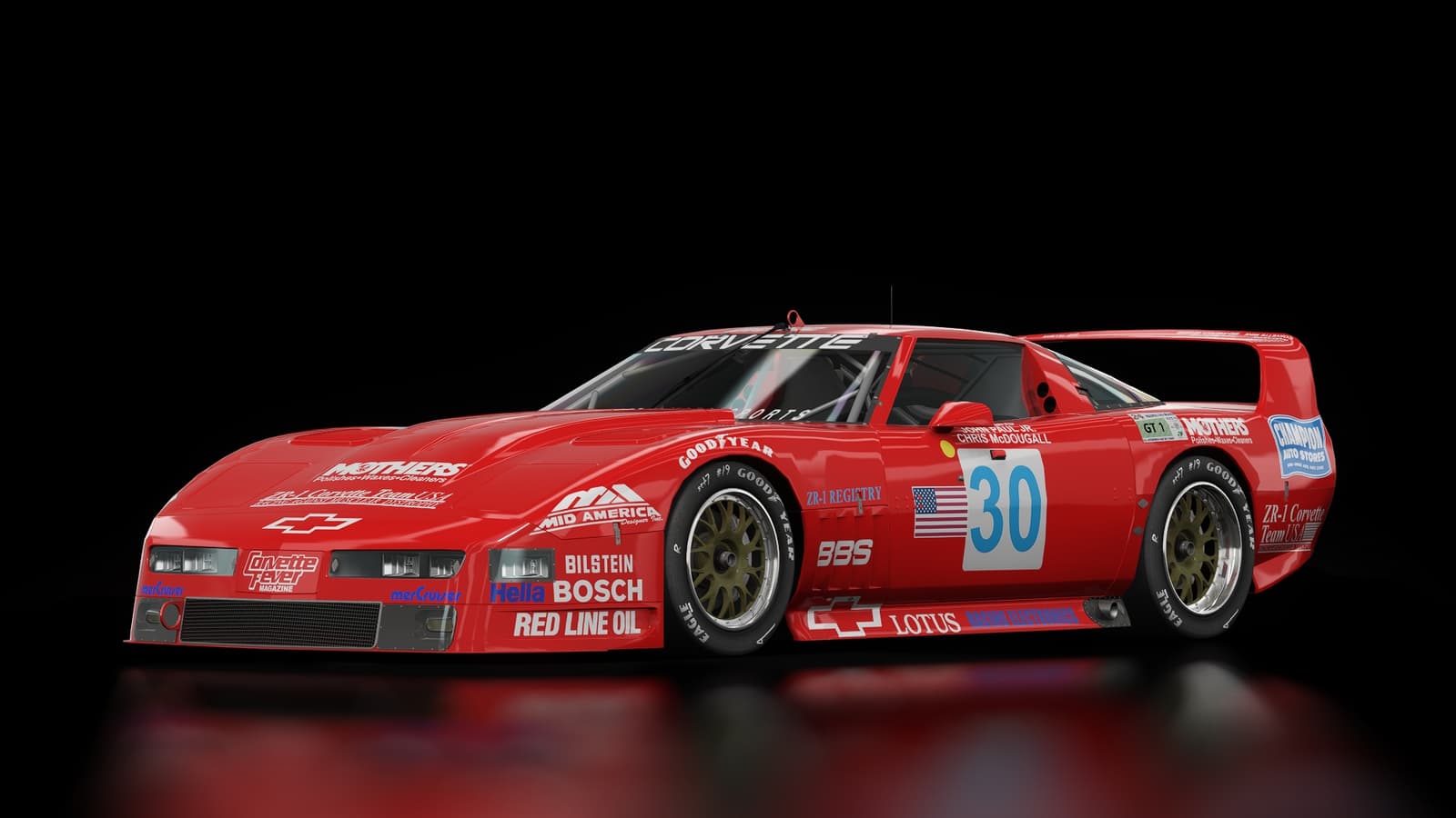 Chevrolet Corvette C4 ZR1 GT1 1995