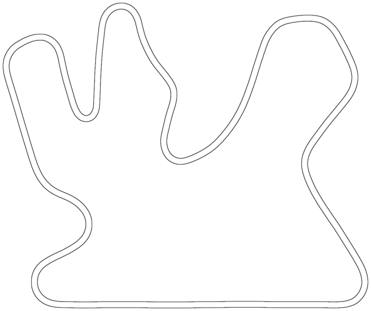Lusail International Circuit (ACTK) 2004 map