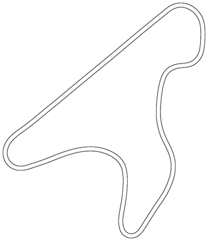 Aldo Scribante Race Circuit map