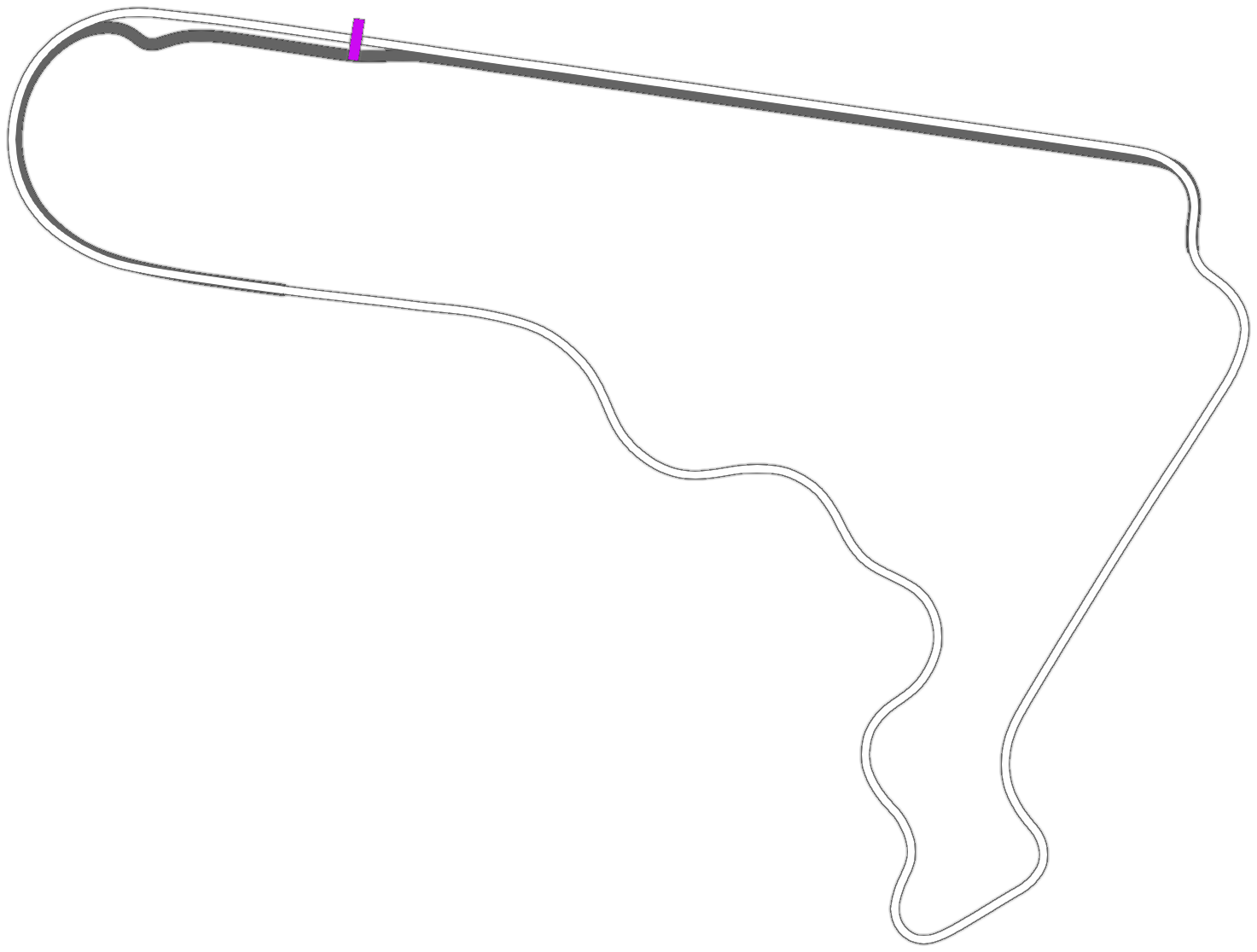 Autódromo Hermanos Rodríguez (ASR) 1992 map