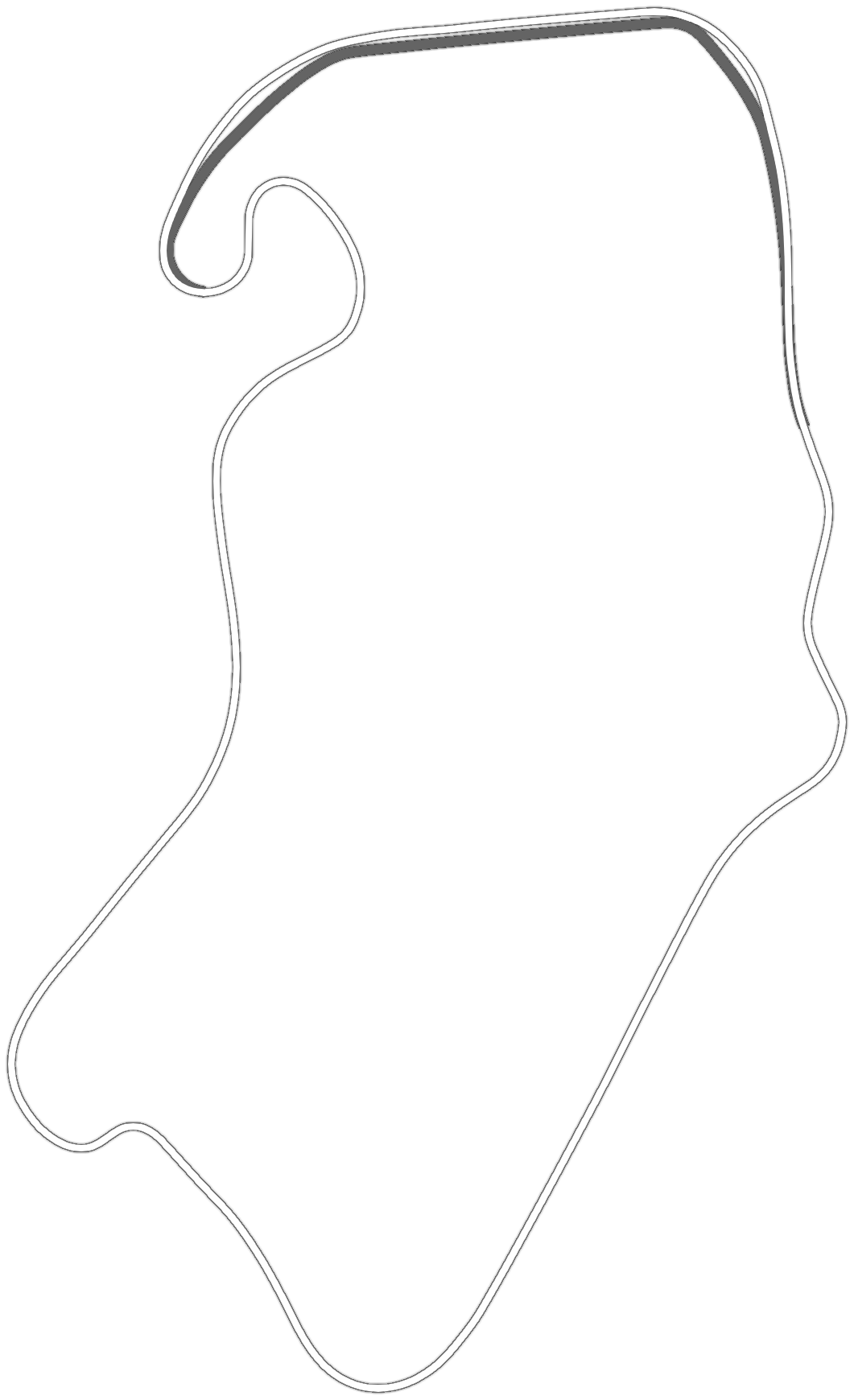 Silverstone Circuit (ASR) 1992 map