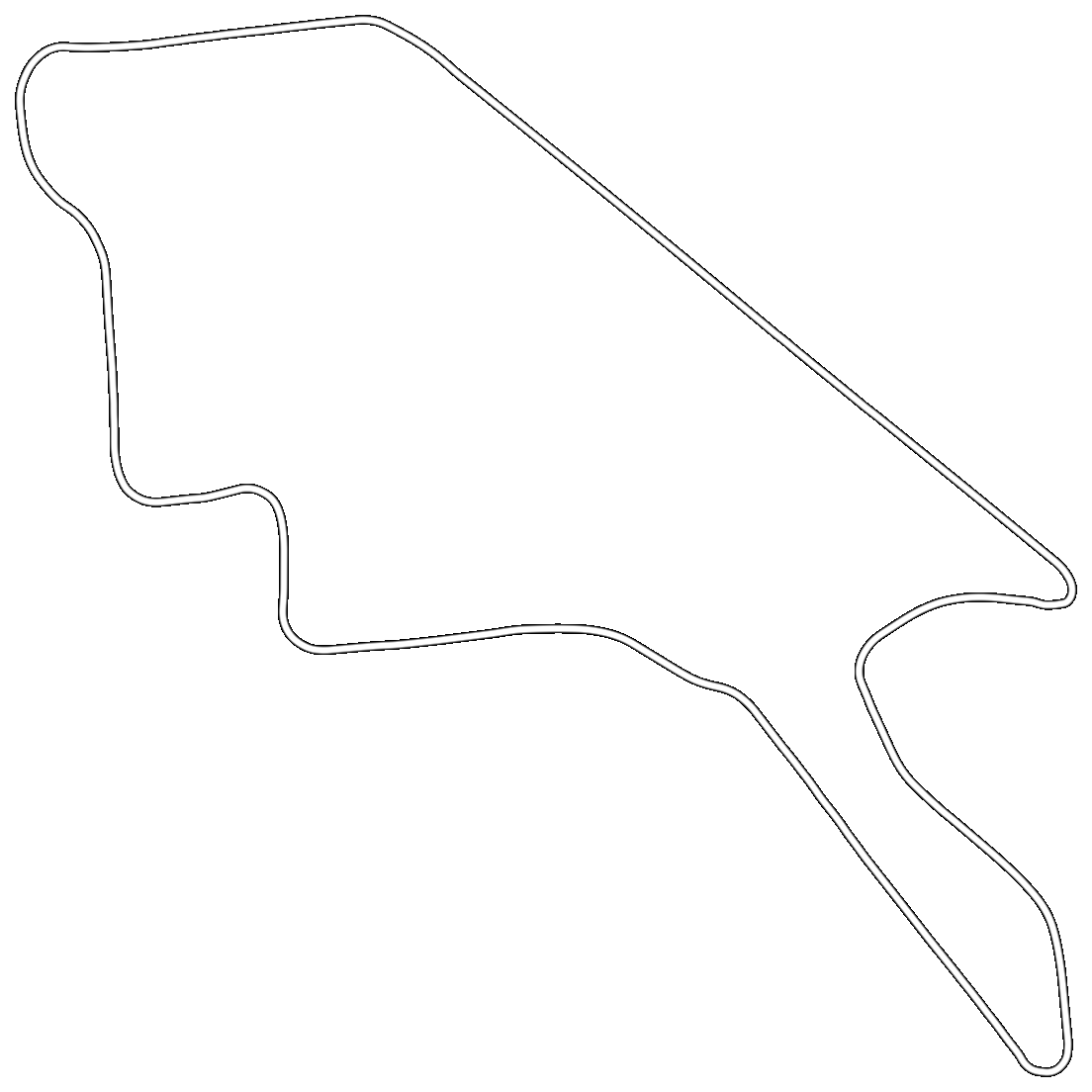 Adelaide Street Circuit (ASR) 1992 map