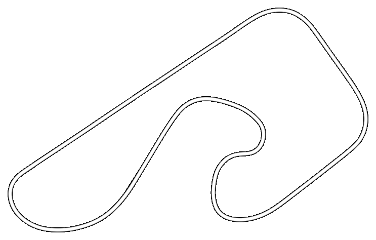 Baskerville Raceway map