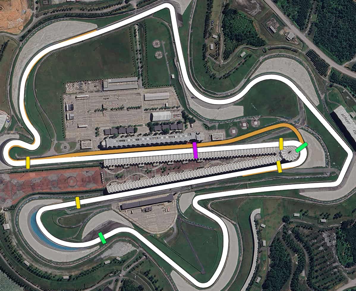 Sepang International Circuit (CHQ) map