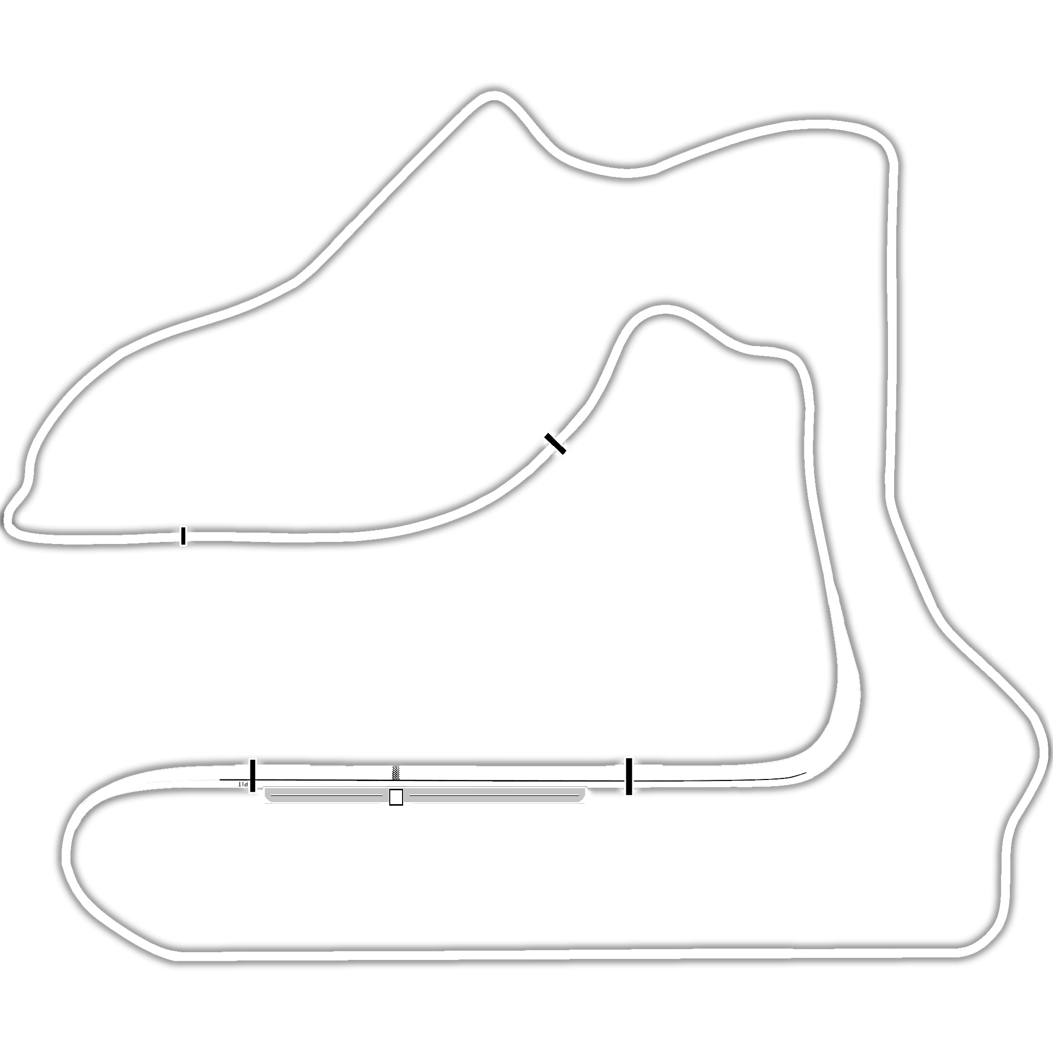 Sebring International Raceway 2021 map