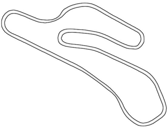 Ebisu Circuit - Higashi Course map